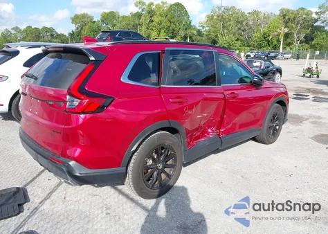 2024 Honda Cr-V Hybrid Sport-L из США, поврежденный, VIN 5J6RS5H89RL005504